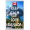 Keep Calm and Love Canada - Jumbo Fridge Magnet