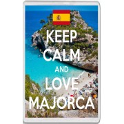 Keep Calm and Love Majorca - Jumbo Fridge Magnet