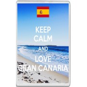 Keep Calm and Love Gran Canaria - Jumbo Fridge Magnet