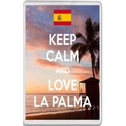 Keep Calm and Love La Palma - Jumbo Fridge Magnet