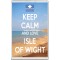 Keep Calm and Love Isle of Wight - Jumbo Fridge Magnet