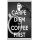 Carpe Diem But Coffee First - Jumbo Fridge Magnet