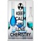 Keep Calm and Love Chemistry - Jumbo Fridge Magnet