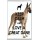 Keep Calm and Love a Great Dane - Jumbo Fridge Magnet
