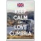 Keep Calm and Love Cumbria - Jumbo Fridge Magnet