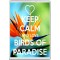 Keep Calm and Love Birds of Paradise - Jumbo Fridge Magnet
