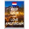 Keep Calm and Love Amsterdam - Jumbo Fridge Magnet