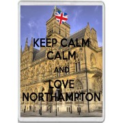 Keep Calm and Love Northampton - Jumbo Fridge Magnet