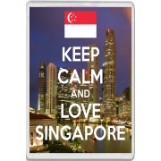 Keep Calm and Love Singapore - Jumbo Fridge Magnet