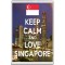 Keep Calm and Love Singapore - Jumbo Fridge Magnet