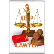 Keep Calm I'm a Lawyer - Jumbo Fridge Magnet