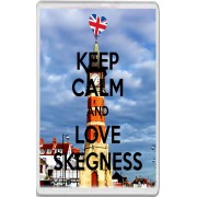 Keep Calm and Love Skegness - Jumbo Fridge Magnet