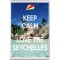 Keep Calm and Love the Seychelles - Jumbo Fridge Magnet