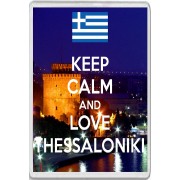 Keep Calm and Love Thessaloniki - Jumbo Fridge Magnet