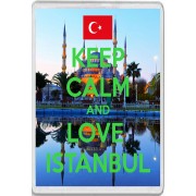 Keep Calm and Love Istanbul - Jumbo Fridge Magnet