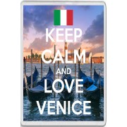 Keep Calm and Love Venice - Jumbo Fridge Magnet