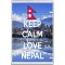 Keep Calm and Love Nepal - Jumbo Fridge Magnet