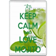 Keep Calm and Love Mojito - Jumbo Fridge Magnet