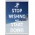 Stop Wishing and Start Doing - Jumbo Fridge Magnet