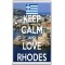 Keep Calm and Love Rhodes - Jumbo Fridge Magnet