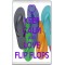 Keep Calm and Love Flip Flops - Jumbo Fridge Magnet