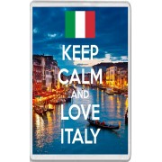 Keep Calm and Love Italy - Jumbo Fridge Magnet