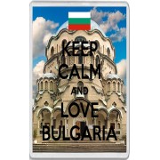 Keep Calm and Love Bulgaria - Jumbo Fridge Magnet