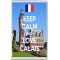 Keep Calm and Love Calais - Jumbo Fridge Magnet