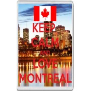 Keep Calm and Love Montreal - Jumbo Fridge Magnet
