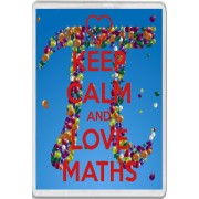 Keep Calm and Love Maths - Jumbo Fridge Magnet