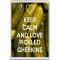 Keep Calm and Love Pickled Gherkins - Jumbo Fridge Magnet