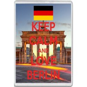 Keep Calm and Love Berlin - Jumbo Fridge Magnet