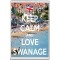 Keep Calm and Love Swanage - Jumbo Fridge Magnet
