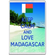 Keep Calm and Love Madagascar - Jumbo Fridge Magnet
