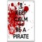 Keep Calm and be a Pirate - Jumbo Fridge Magnet