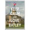 Keep Calm and Love Batley - Jumbo Fridge Magnet