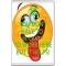 You Don't have to be Crazy to Work Here But It Helps! - Jumbo Fridge Magnet