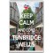 Keep Calm and Love Tunbridge Wells - Jumbo Fridge Magnet