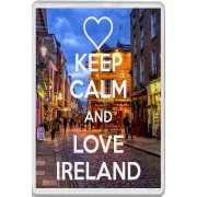 Keep Calm and Love Ireland - Jumbo Fridge Magnet