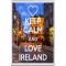 Keep Calm and Love Ireland - Jumbo Fridge Magnet