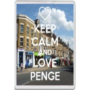 Keep Calm and Love Penge - Jumbo Fridge Magnet