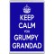 Keep Calm you Grumpy Grandad - Jumbo Fridge Magnet