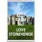 Keep Calm and Love Stonehenge - Jumbo Fridge Magnet