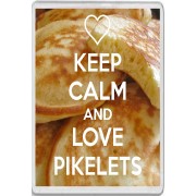 Keep Calm and Love Pikelets - Jumbo Fridge Magnet