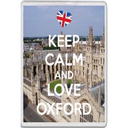 Keep Calm and Love Oxford - Jumbo Fridge Magnet