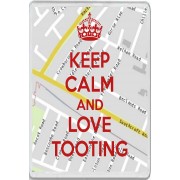 Keep Calm and Love Tooting - Jumbo Fridge Magnet