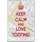 Keep Calm and Love Tooting - Jumbo Fridge Magnet