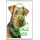 Keep Calm and Love an Airedale Terrier - Jumbo Fridge Magnet