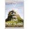 Keep Calm and Love Holy Island - Jumbo Fridge Magnet