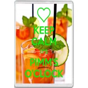 Keep Calm It's Pimm's O'Clock - Jumbo Fridge Magnet